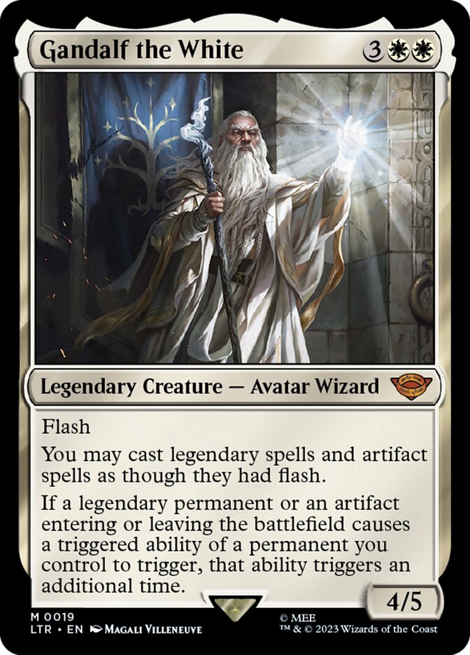 Gandalf the White 19/281 (Universes Beyond: The Lord of the Rings: Tales of Middle-earth) 