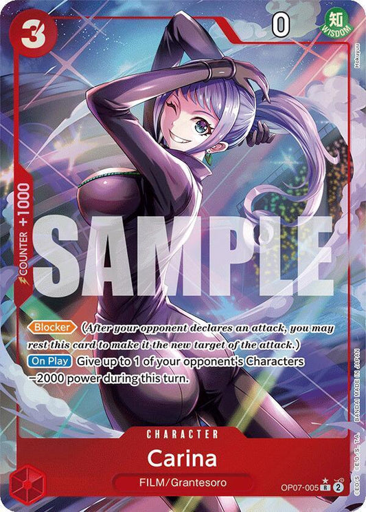 Carina OP07-005 (500 Years in the Future)  - Alternate Art Foil