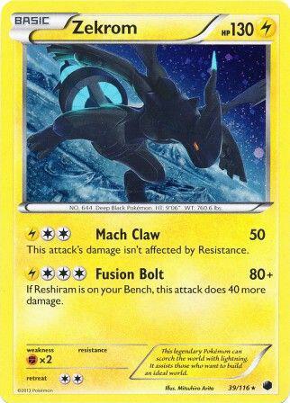 Zekrom 039/116 (Miscellaneous Cards & Products)  - Cosmo Holofoil