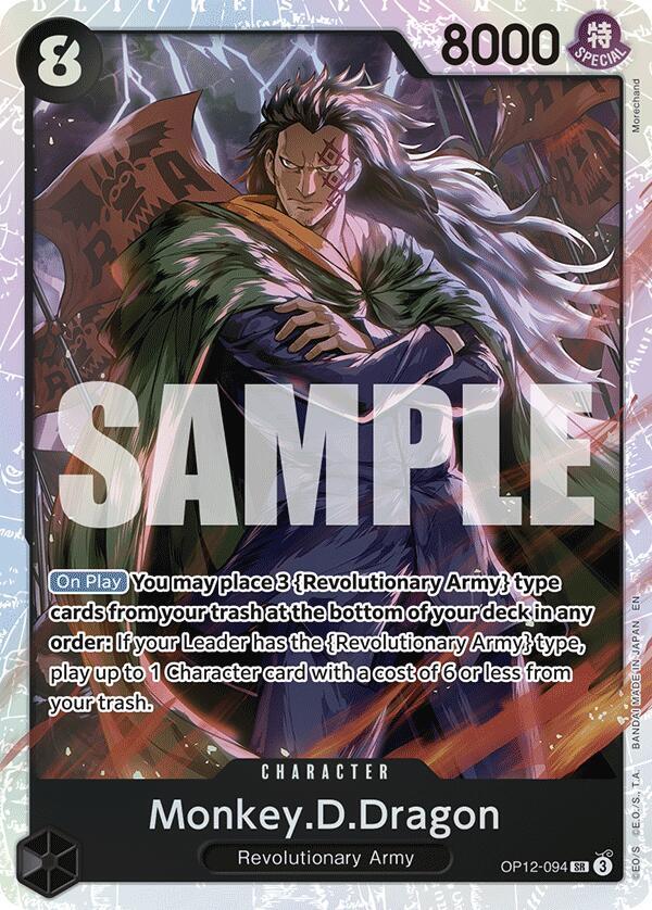 Monkey.D.Dragon OP12-094 (Legacy of the Master)  - Foil