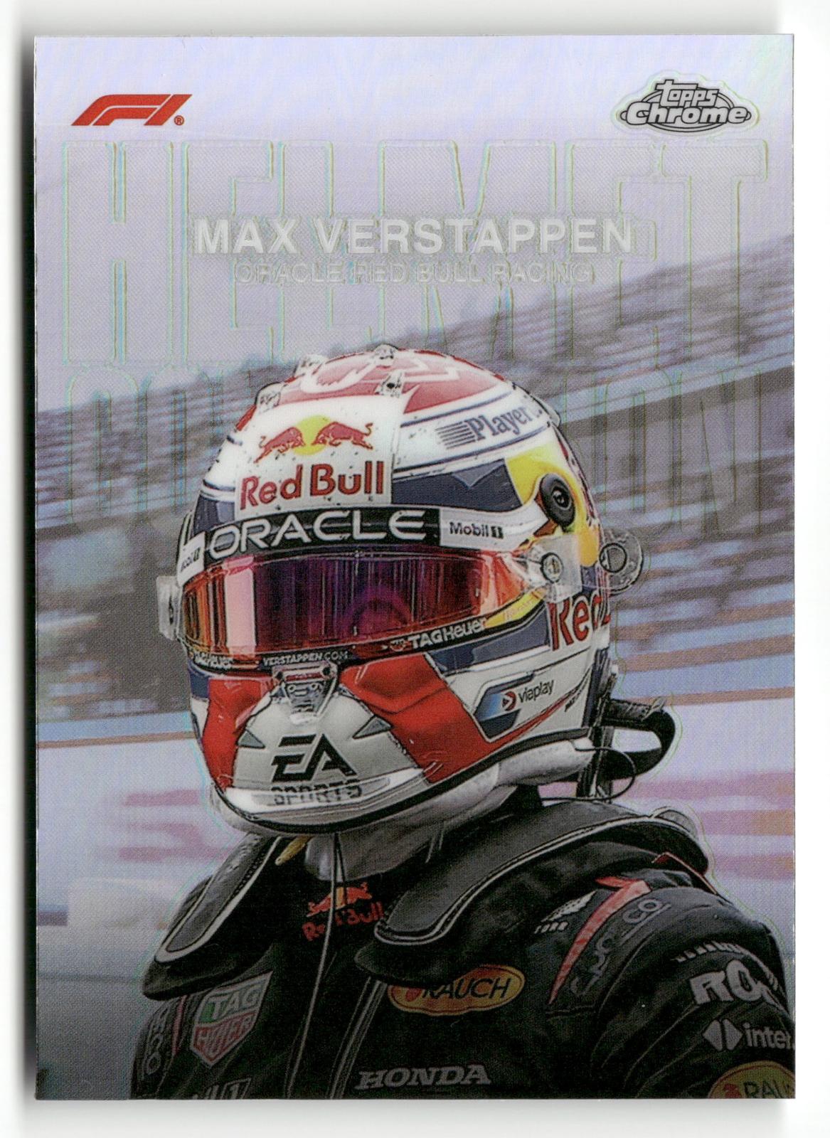 2024 Topps Chrome Formula 1 #HC-1 Max Verstappen Helmet Collection
