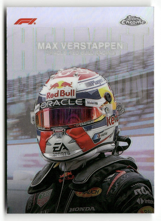 2024 Topps Chrome Formula 1 #HC-1 Max Verstappen Helmet Collection