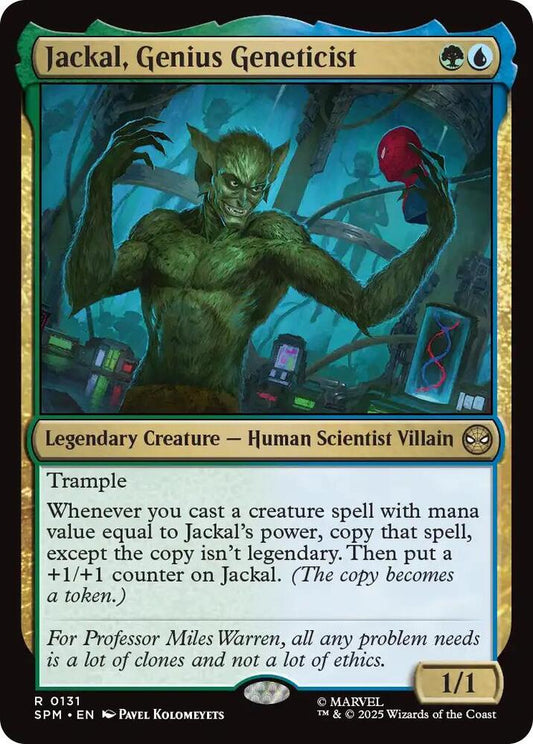 Jackal, Genius Geneticist 131 (Marvel's Spider-Man) 