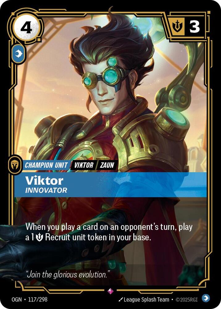 Viktor - Innovator 117/298 (Origins)  - Foil