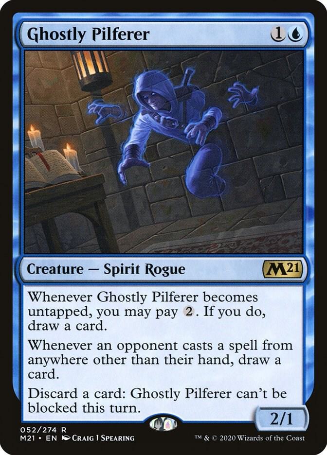 Ghostly Pilferer 52 (Core Set 2021) 