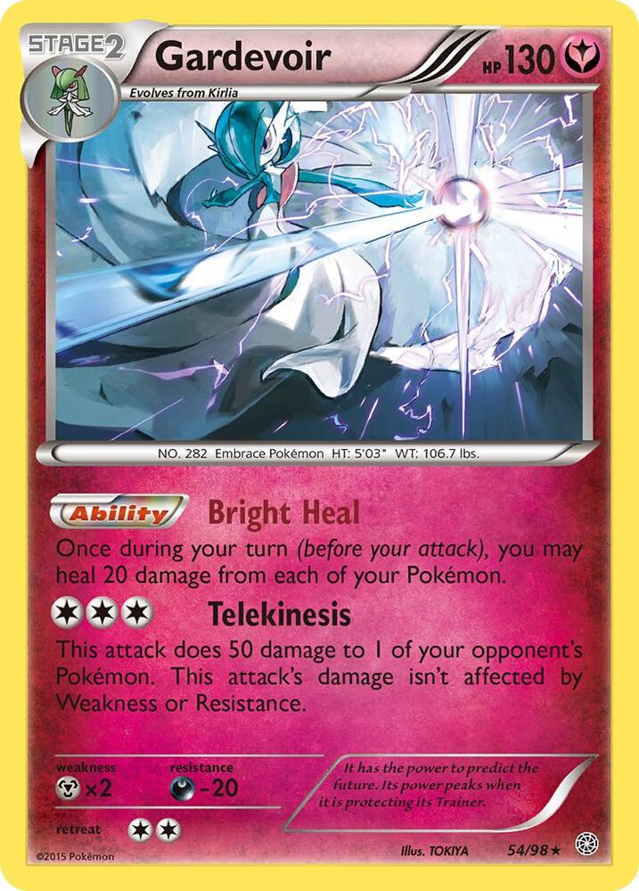 Gardevoir 54/98 (XY - Ancient Origins)  - Holofoil