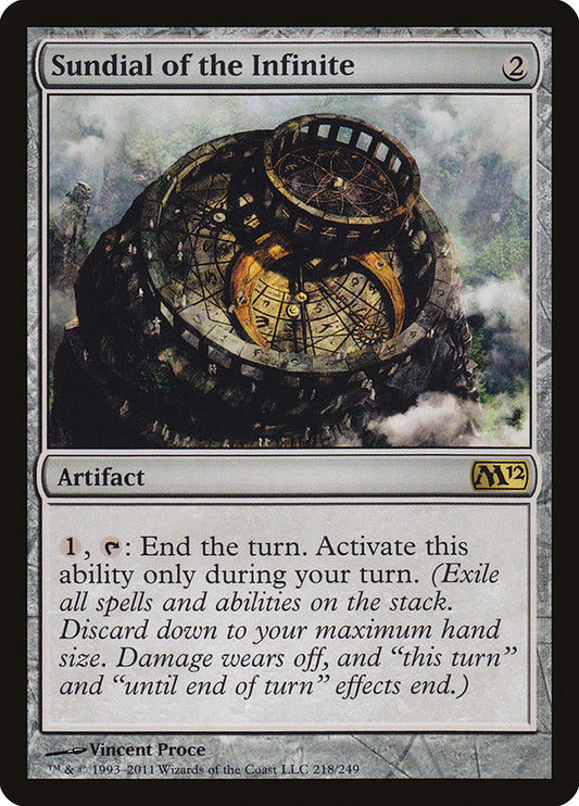 Sundial of the Infinite 218/249 (Magic 2012 (M12)) 
