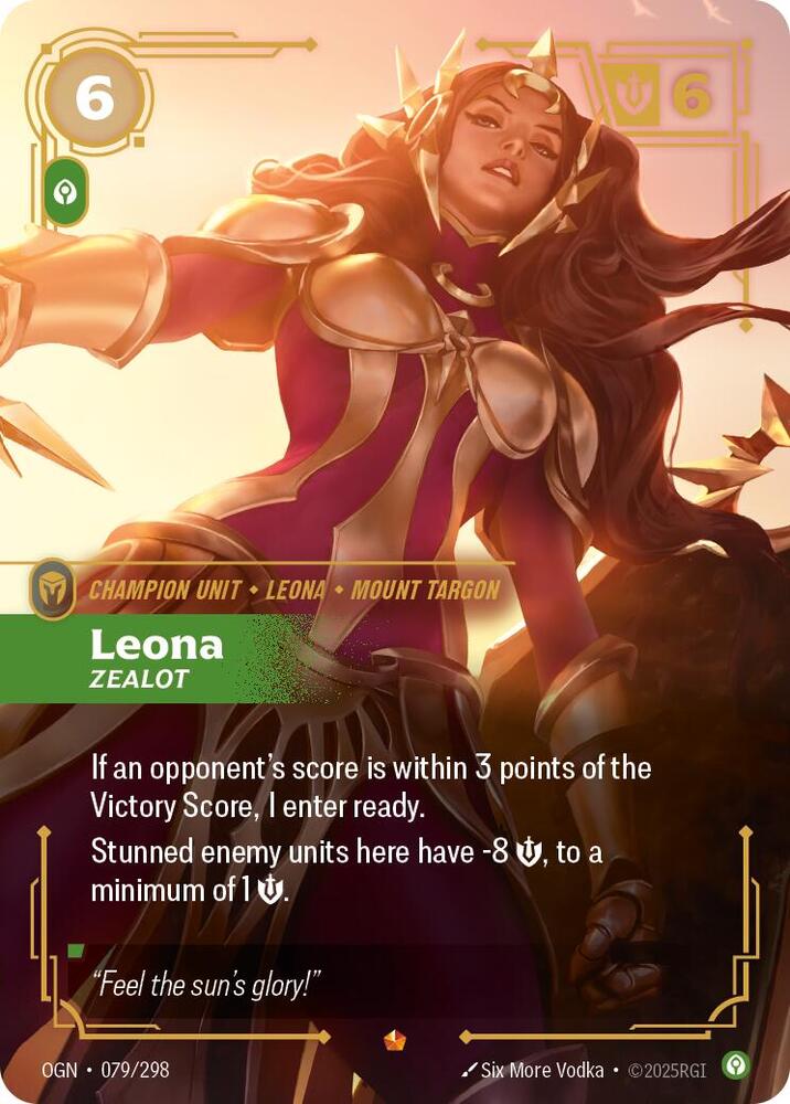 Leona - Zealot 79/298 (Origins)  - Foil