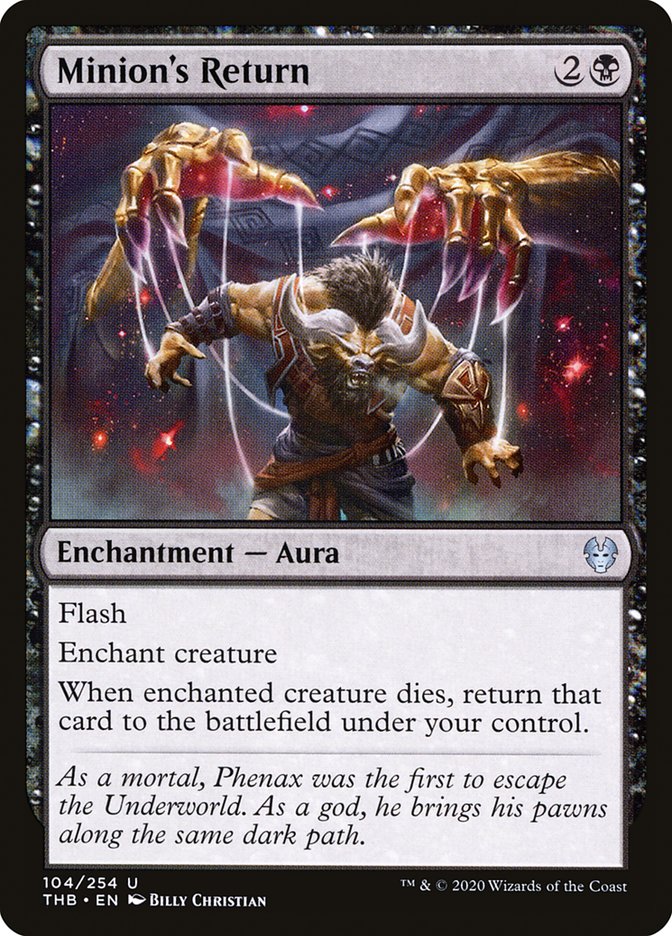 Minion's Return 104/254 (Theros Beyond Death)  - Foil