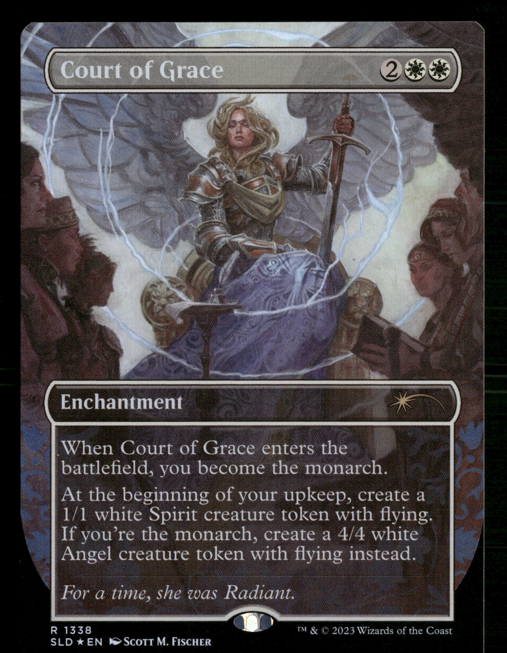 Magic The Gathering Secret Lair Drop Series 1338 Court of Grace R NM