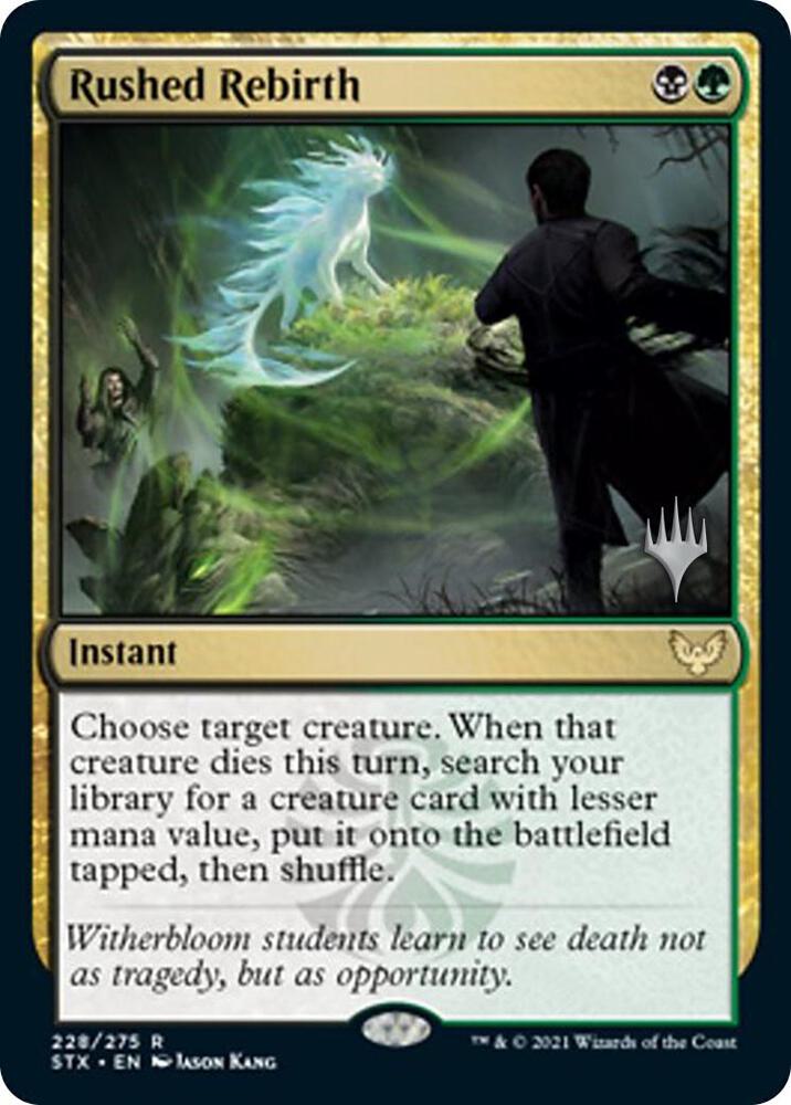 Rushed Rebirth 228 (Promo Pack: Strixhaven) 