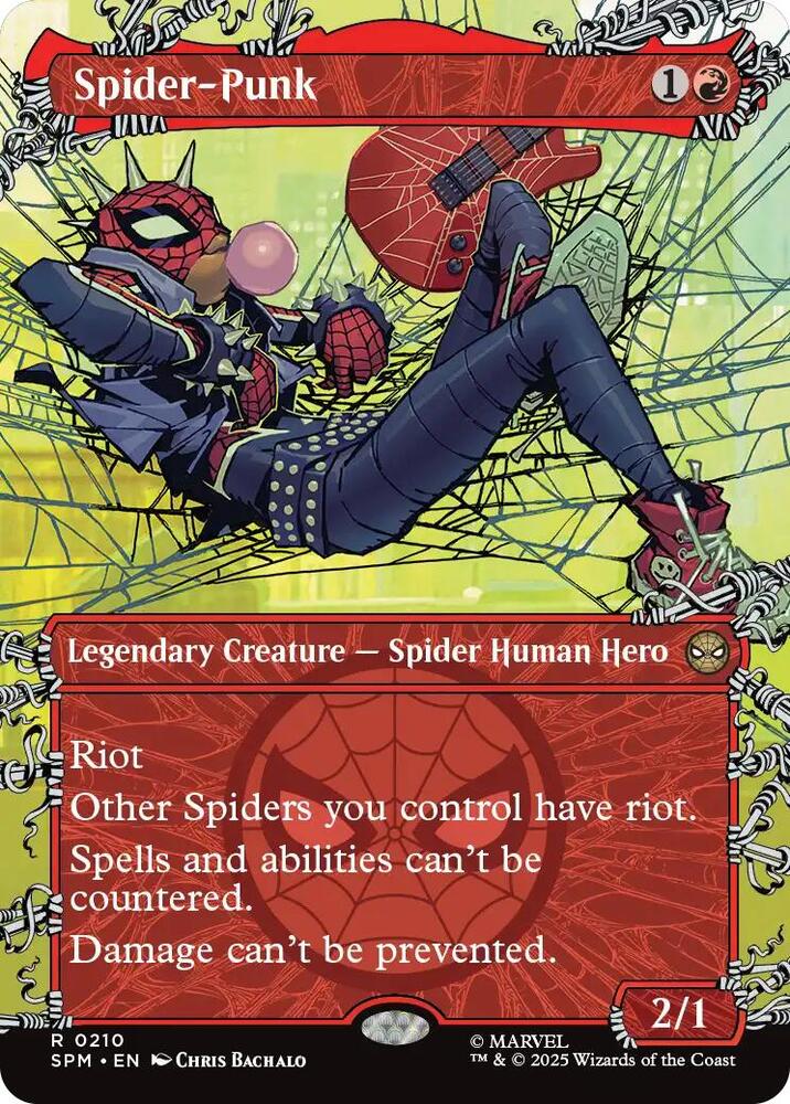 Spider-Punk 210 (Marvel's Spider-Man)  - Showcase Foil
