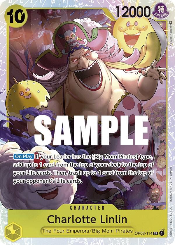 Charlotte Linlin OP03-114 (Pillars of Strength)  - Foil