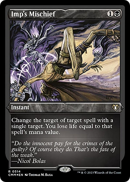 Imp's Mischief 514/451 (Commander Masters)  - Etched Foil
