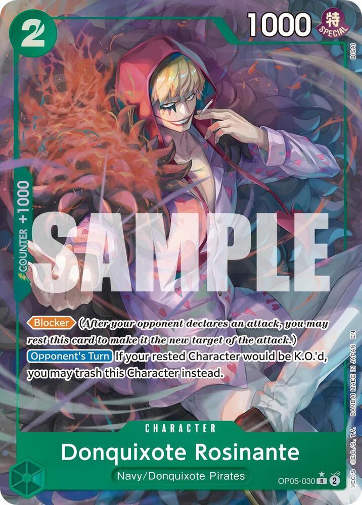 Donquixote Rosinante OP05-030 (Premium Booster -The Best- Vol. 2)  - Alternate Art Foil