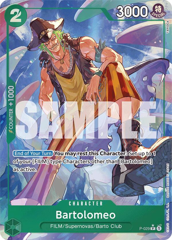 Bartolomeo P-029 (Premium Booster -The Best-)  - Full Art Foil