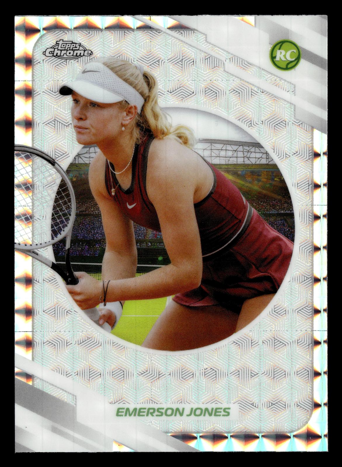 2026 Topps Chrome #54 Emerson Jones Geometric Refractor
