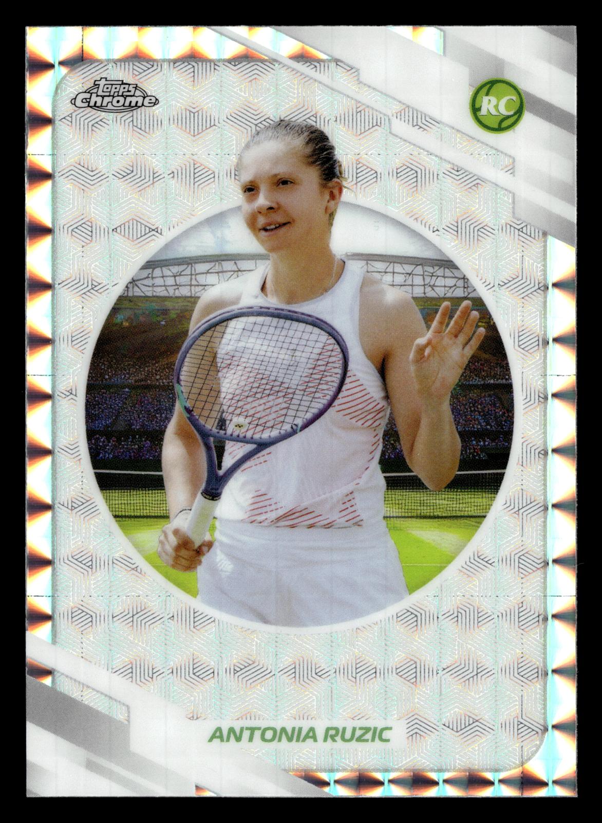 2026 Topps Chrome #53 Antonia Ruzic Geometric Refractor