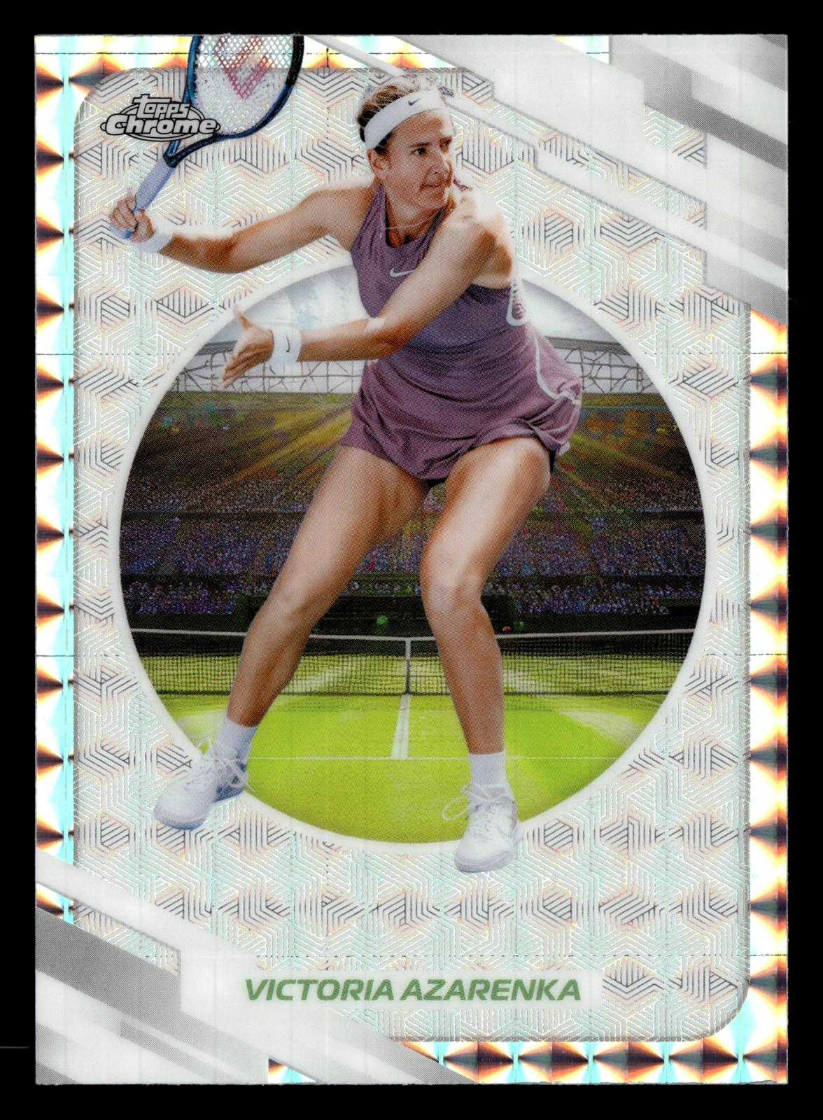 2026 Topps Chrome #175 Victoria Azarenka Geometric Refractor