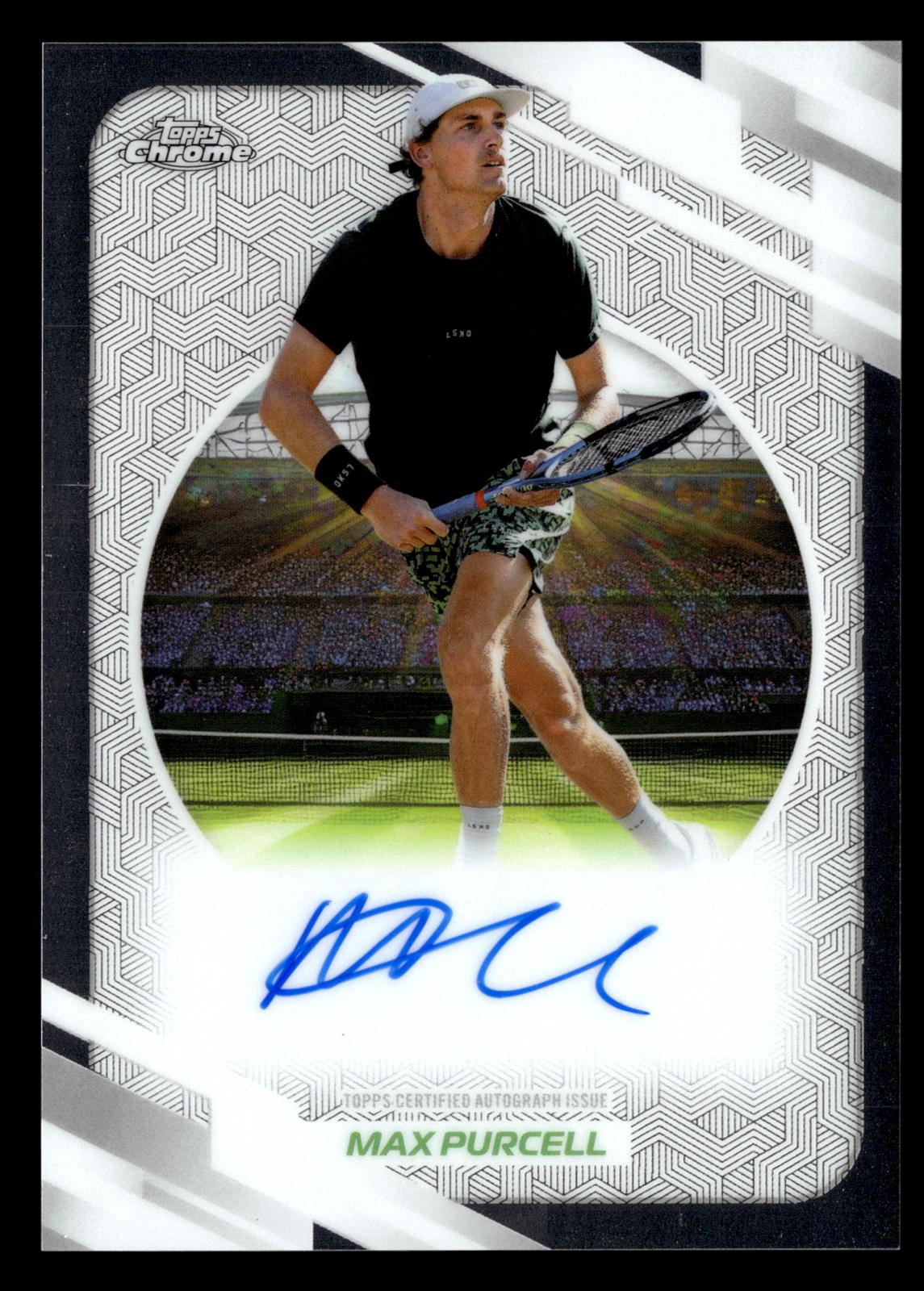 2026 Topps Chrome #AT-MPL Max Purcell Base Autographs II