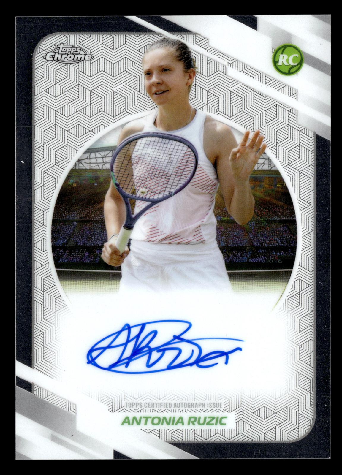 2026 Topps Chrome #AT-ARC Antonia Ruzic Base Autographs II