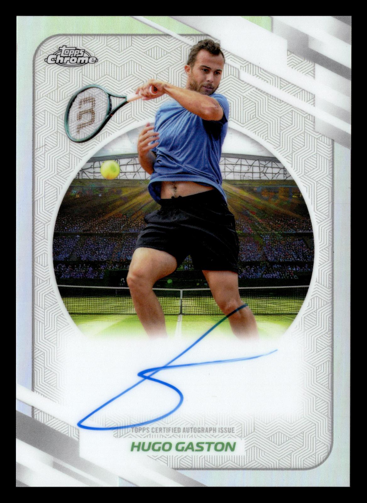 2026 Topps Chrome #AT-HGN Hugo Gaston Base Autographs II