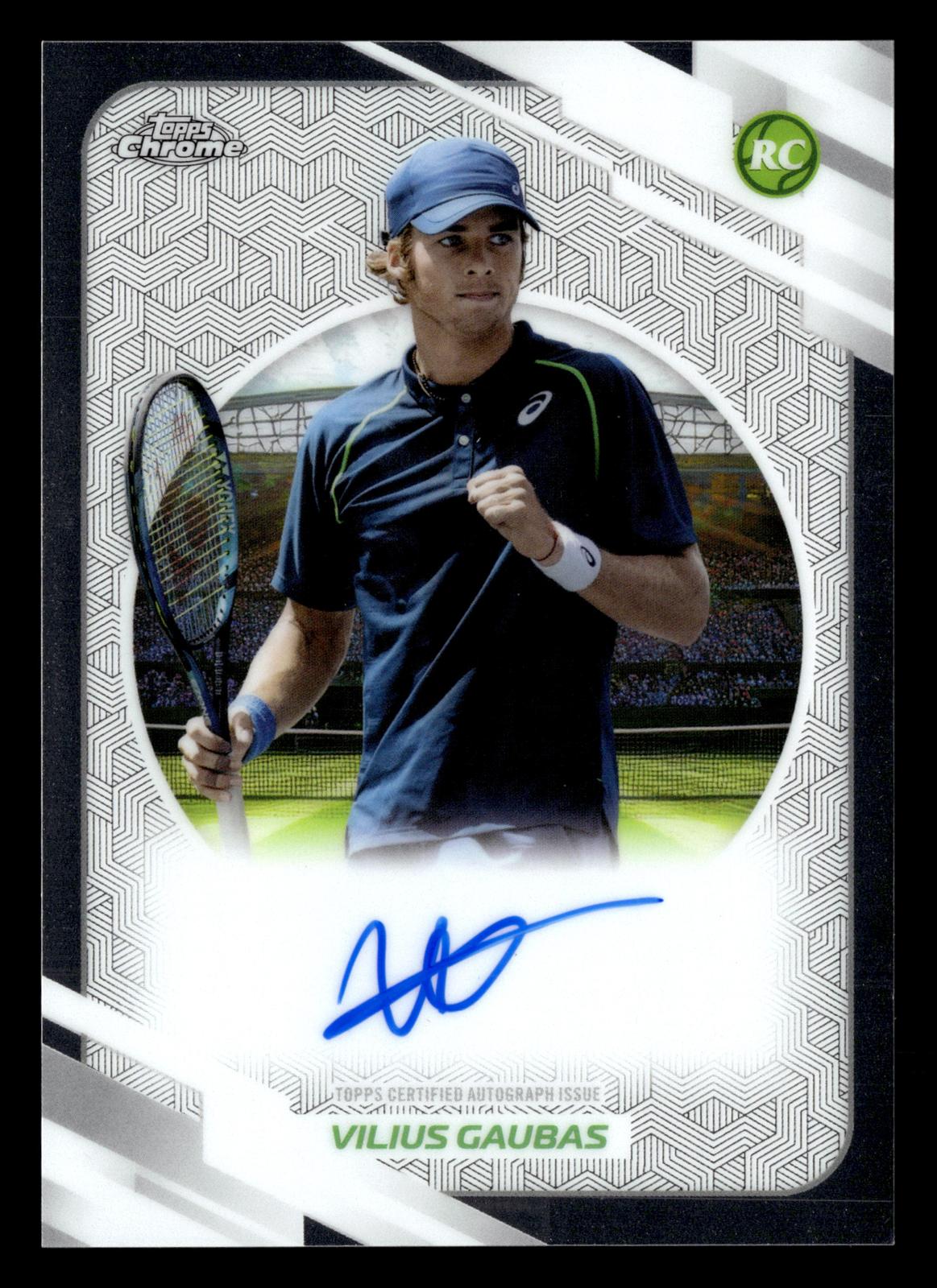2026 Topps Chrome #AT-VGS Vilius Gaubas Base Autographs II
