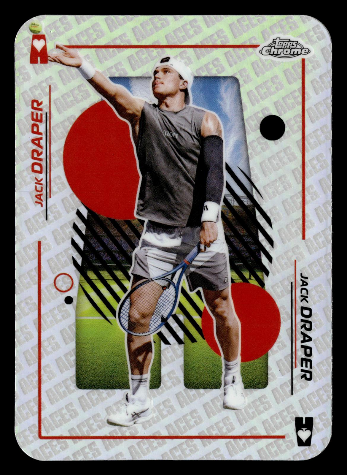 2026 Topps Chrome #AC-18 Jack Draper Aces
