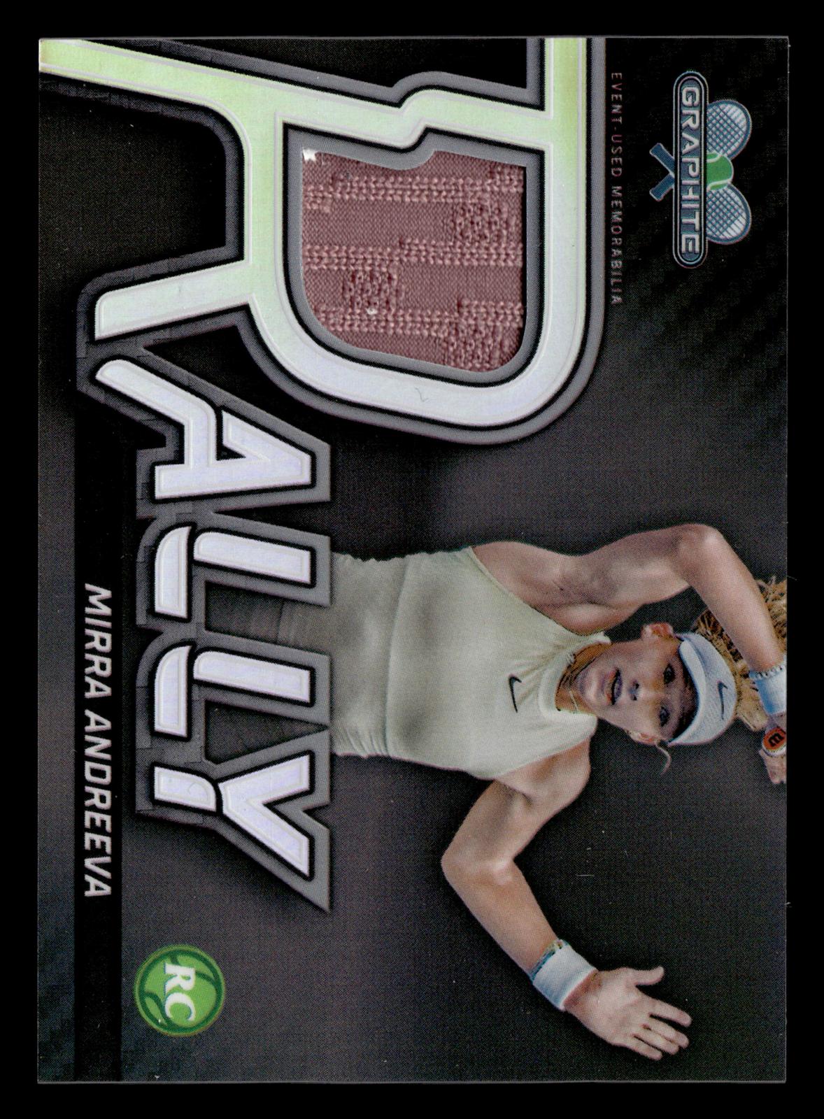 2024 Topps Graphite #RR-MAA Mirra Andreeva Rally Relics