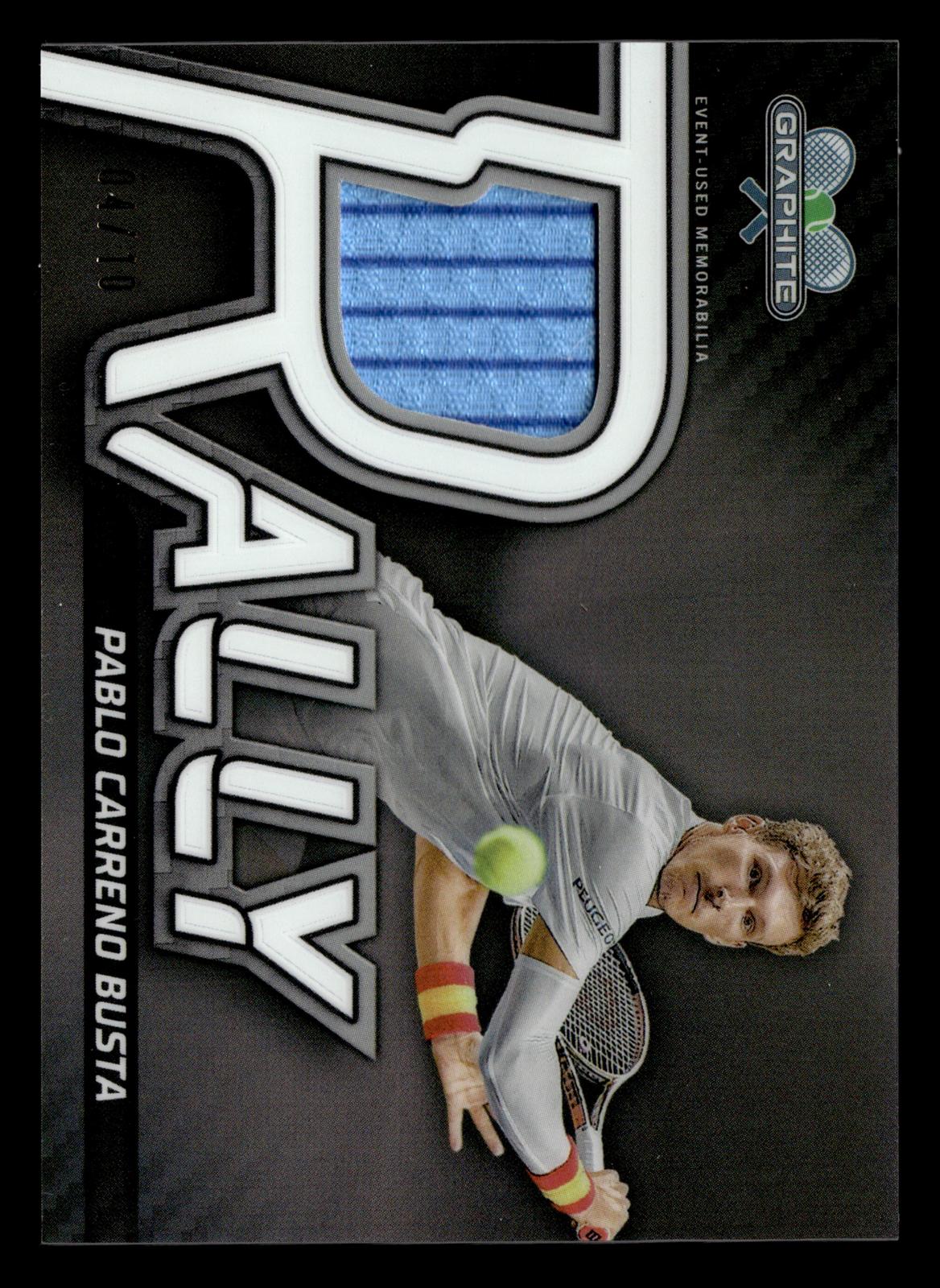 2024 Topps Graphite #RR-PCB Pablo Carreno Busta Rally Relics White Ref #/10