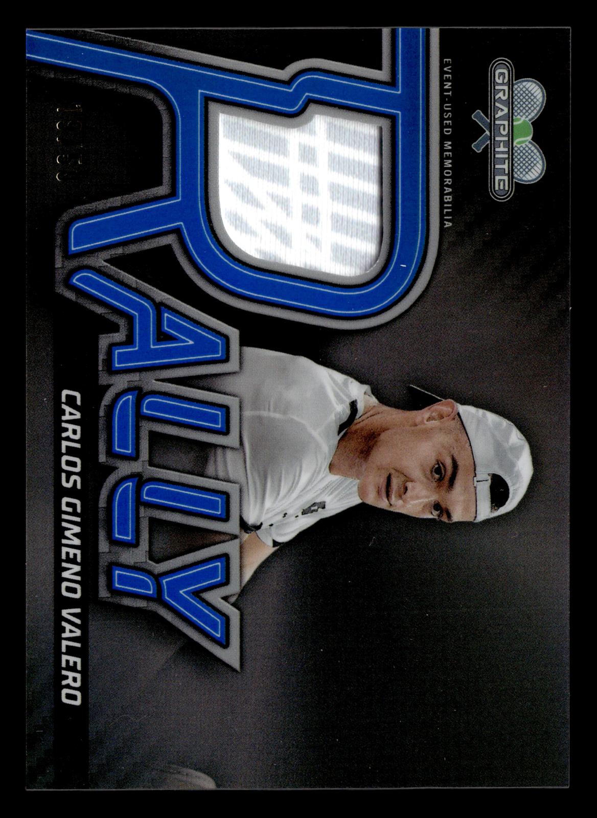2024 Topps Graphite #RR-CGO Carlos Gimeno Valero Rally Relics Blue Ref #/50