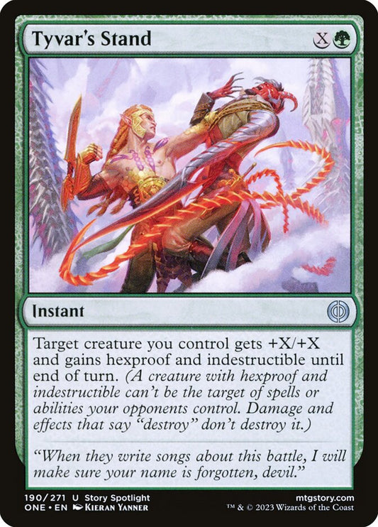 Tyvars Stand 190 (Phyrexia: All Will Be One) 