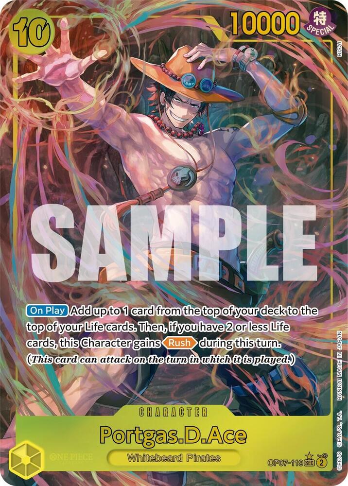 Portgas.D.Ace OP07-119 (500 Years in the Future)  - Alternate Art Foil