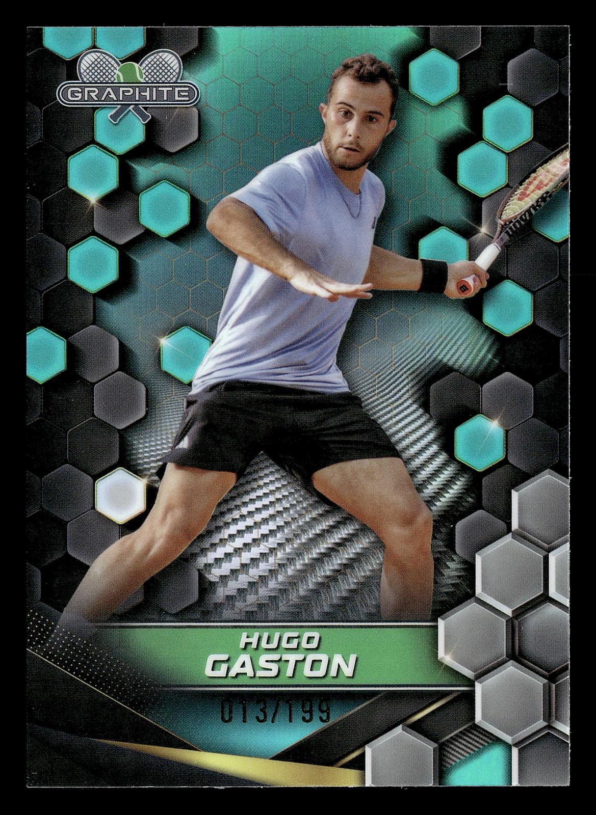 2024 Topps Graphite #148 Hugo Gaston Aqua Refractor #/199