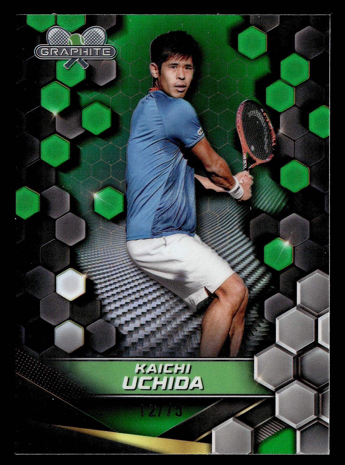 2024 Topps Graphite #2 Kaichi Uchida Green Refractor #/75