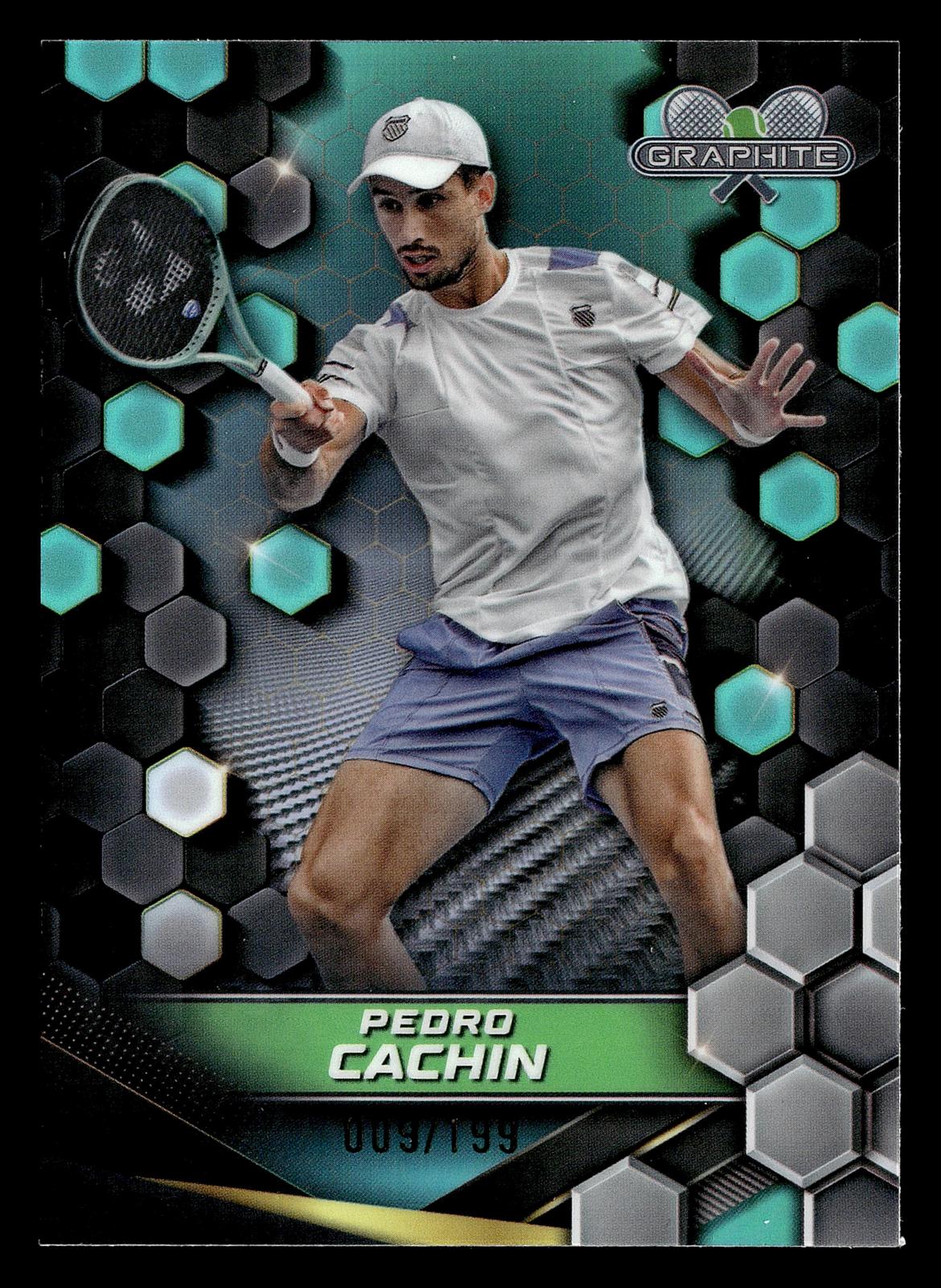 2024 Topps Graphite #22 Pedro Cachin Aqua Refractor #/199