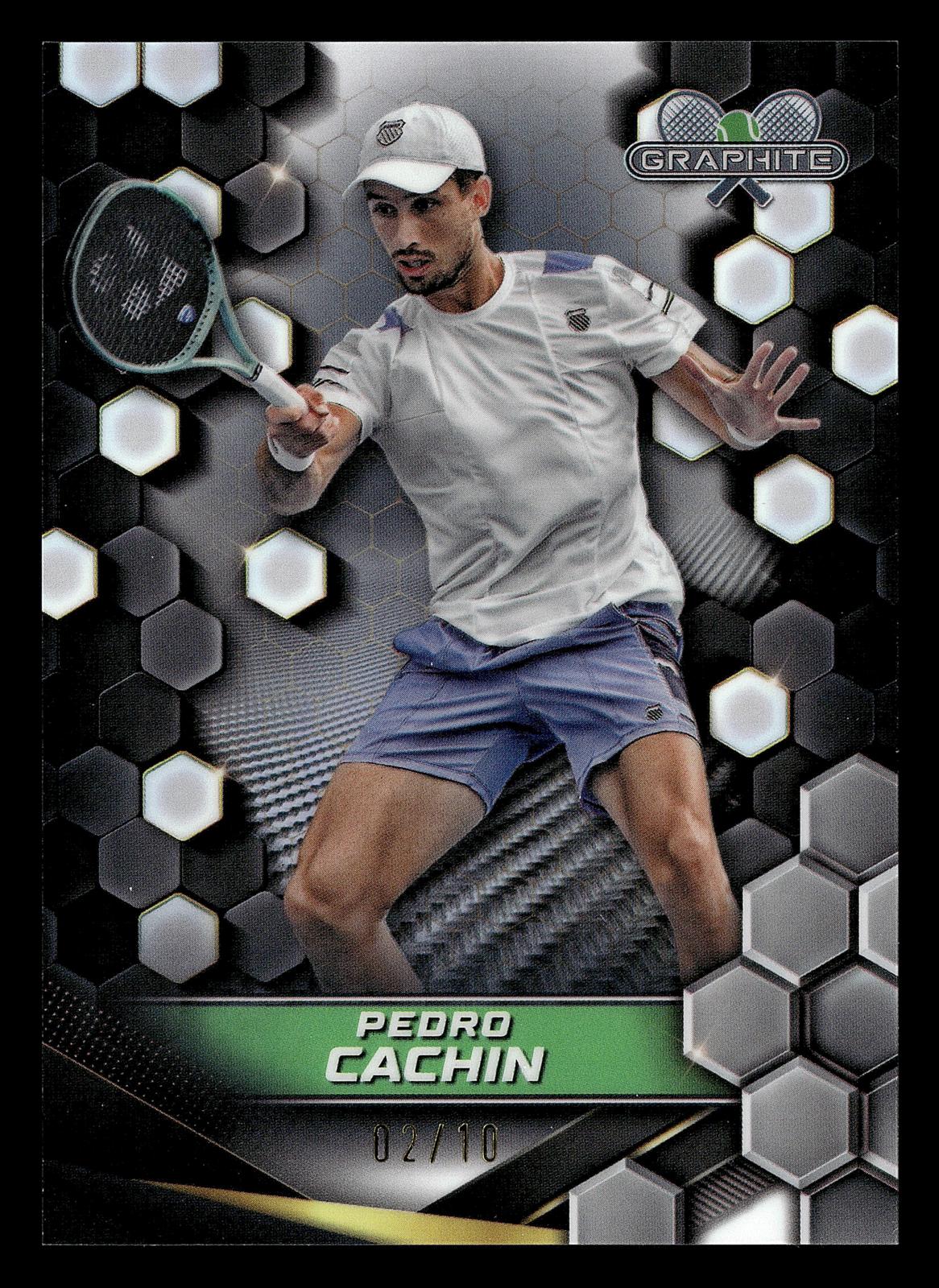 2024 Topps Graphite #22 Pedro Cachin White Refractor #/10