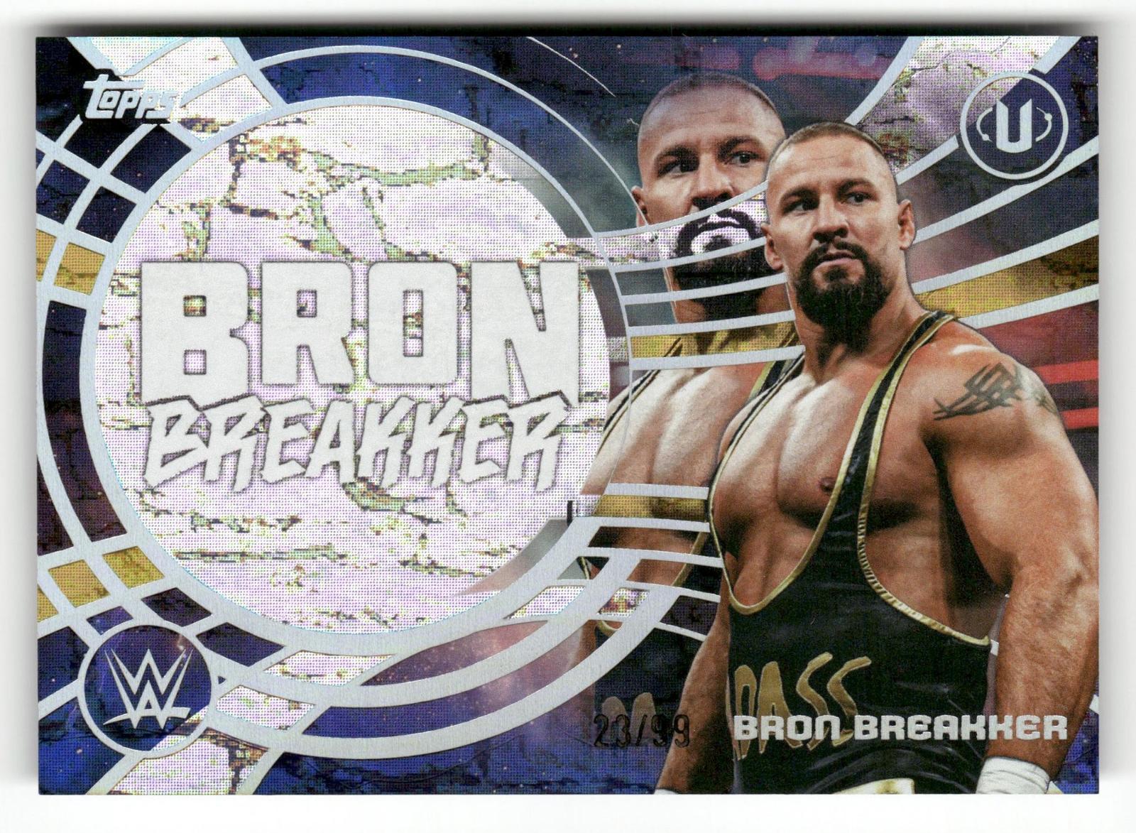 2026 Topps Universe WWE #NS-6 Bron Breakker Namesakes