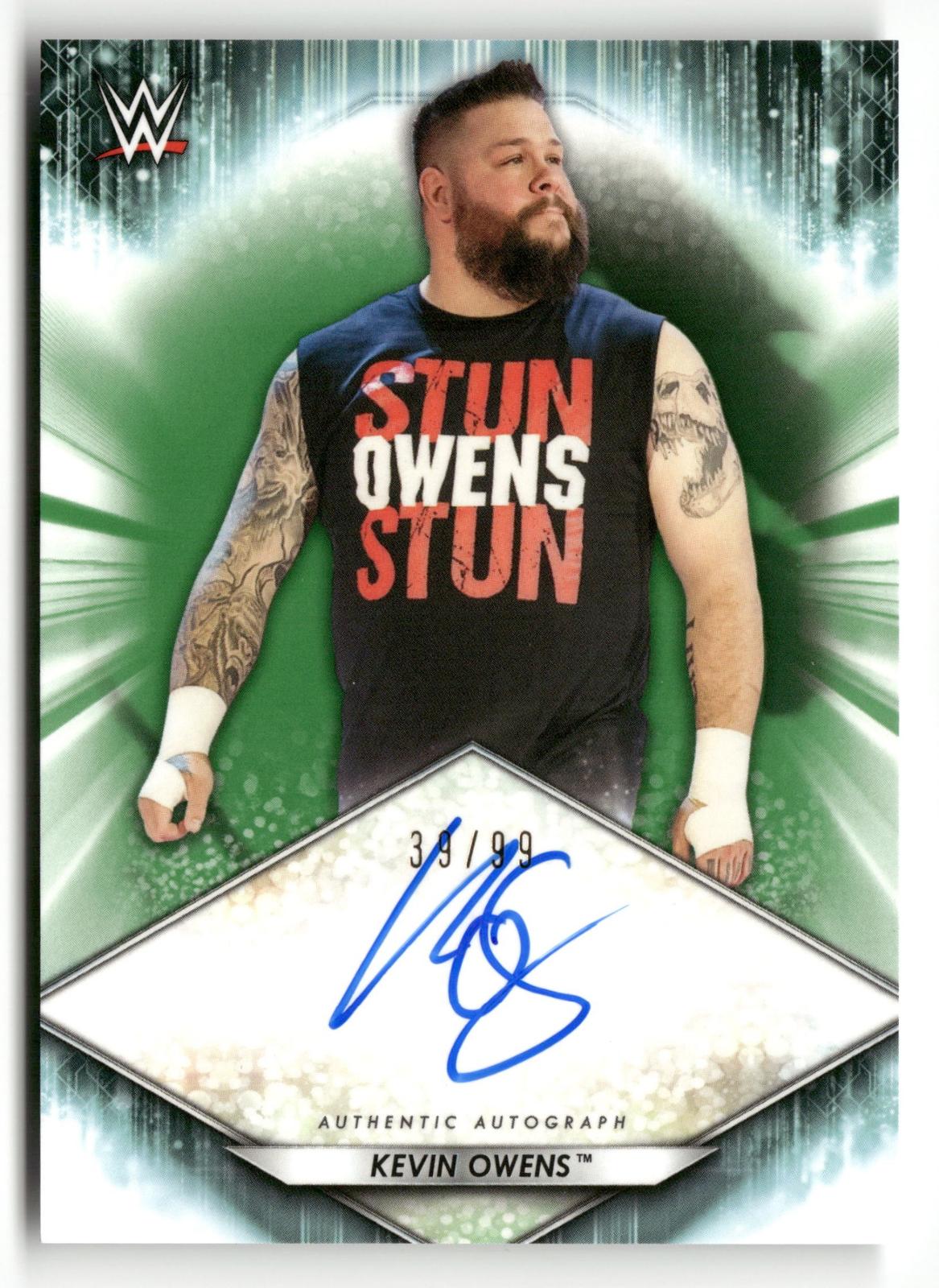 2021 Topps WWE #A-KO Kevin Owens Autographs #/99