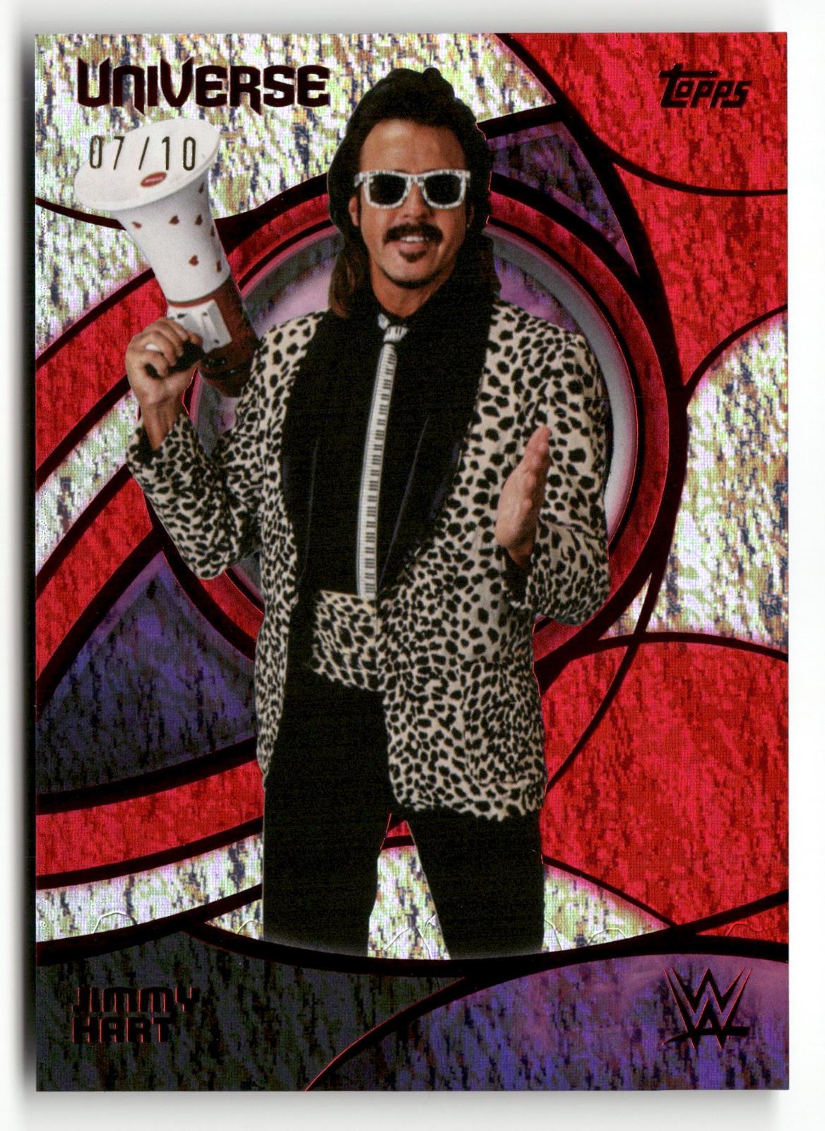 2026 Topps Universe WWE #160 Jimmy Hart Red Magma #/10