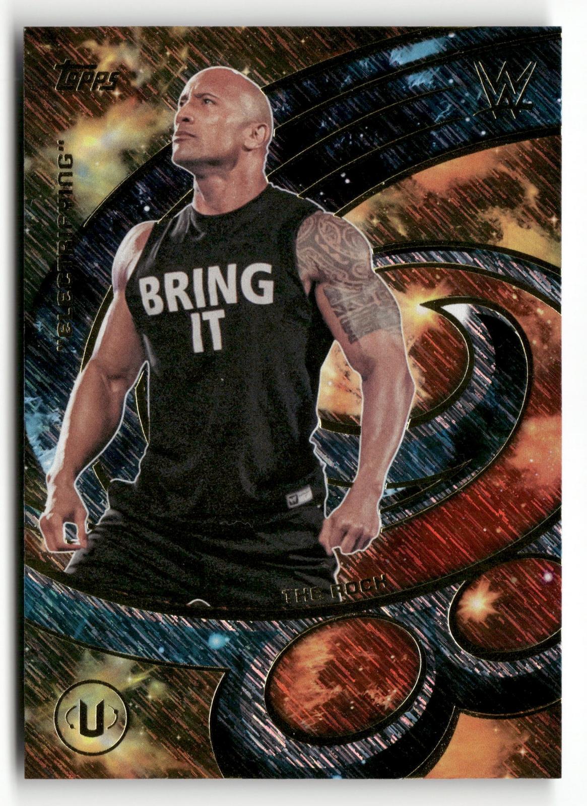 2026 Topps Universe WWE #HMM-22 The Rock Hit My Music