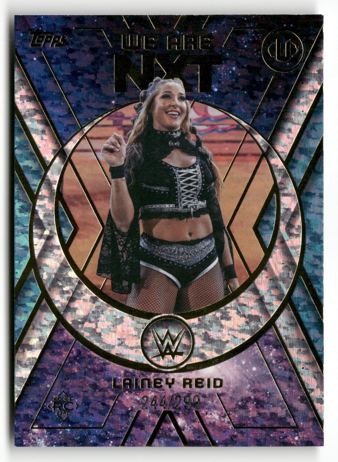 2026 Topps Universe WWE #NXT-16 Lainey Reid We Are NXT /299