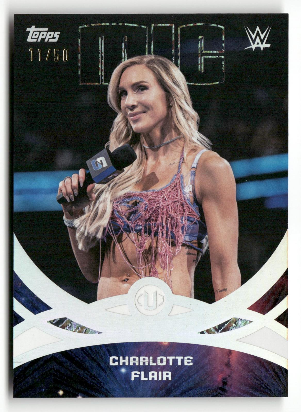 2026 Topps Universe WWE #291 Charlotte Flair Peak Performance /50
