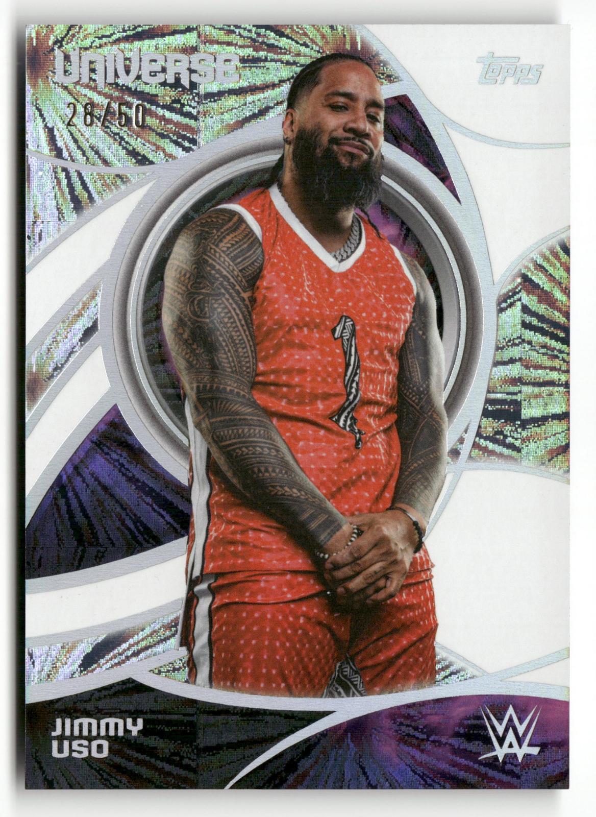 2026 Topps Universe WWE #69 Jimmy Uso /50