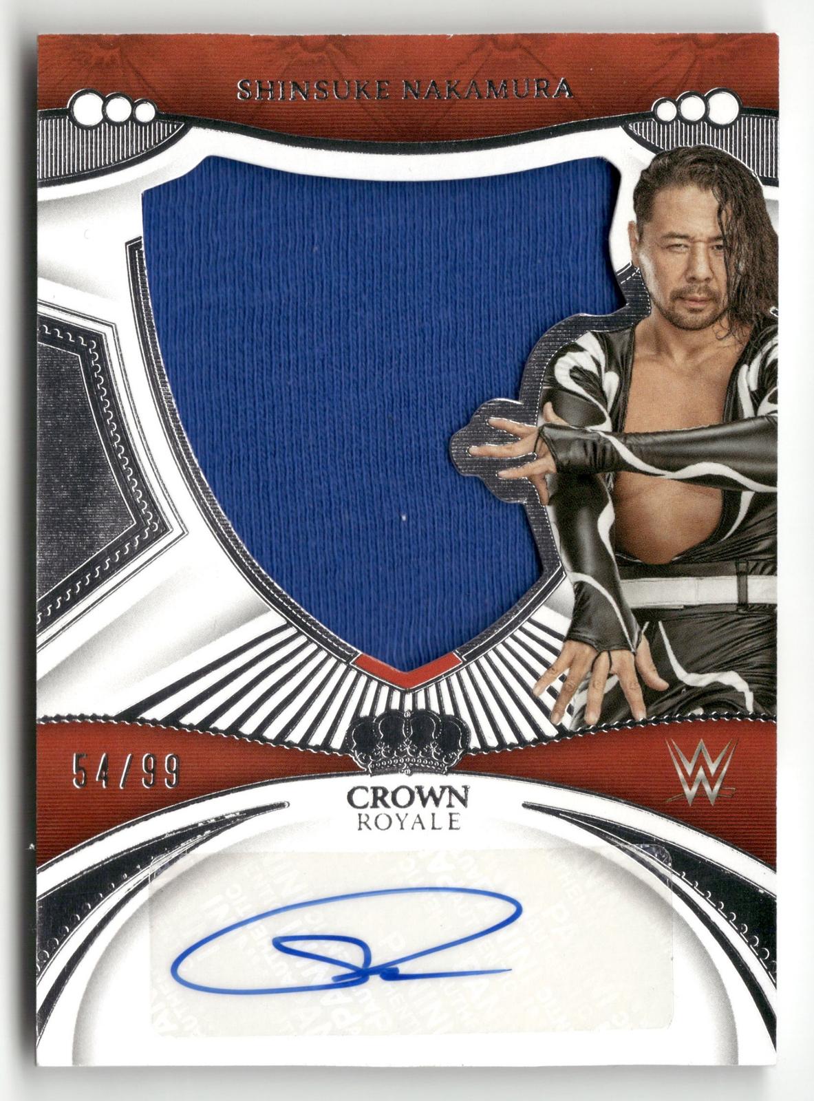 2023 Chronicles WWE #SL-SNK Shinsuke Nakamura Crown Royale Silhouettes #/99