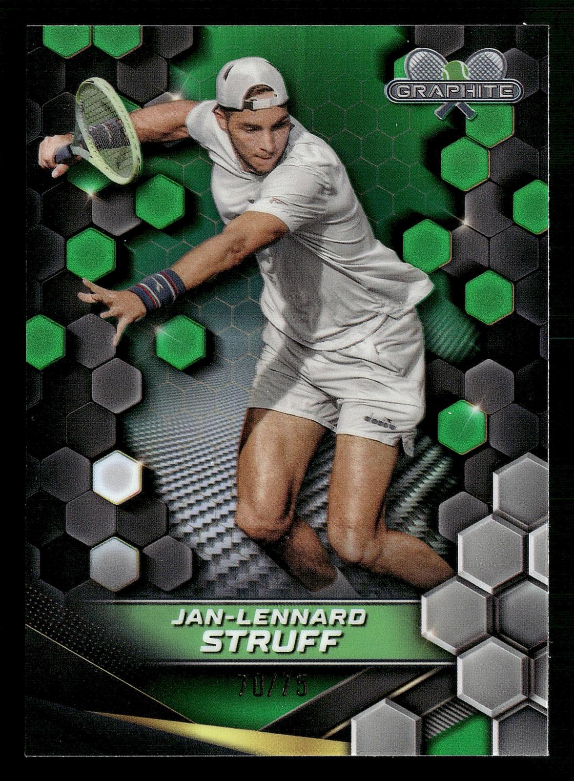 2024 Topps Graphite #55 Jan-Lennard Struff Aqua Refractor #/199