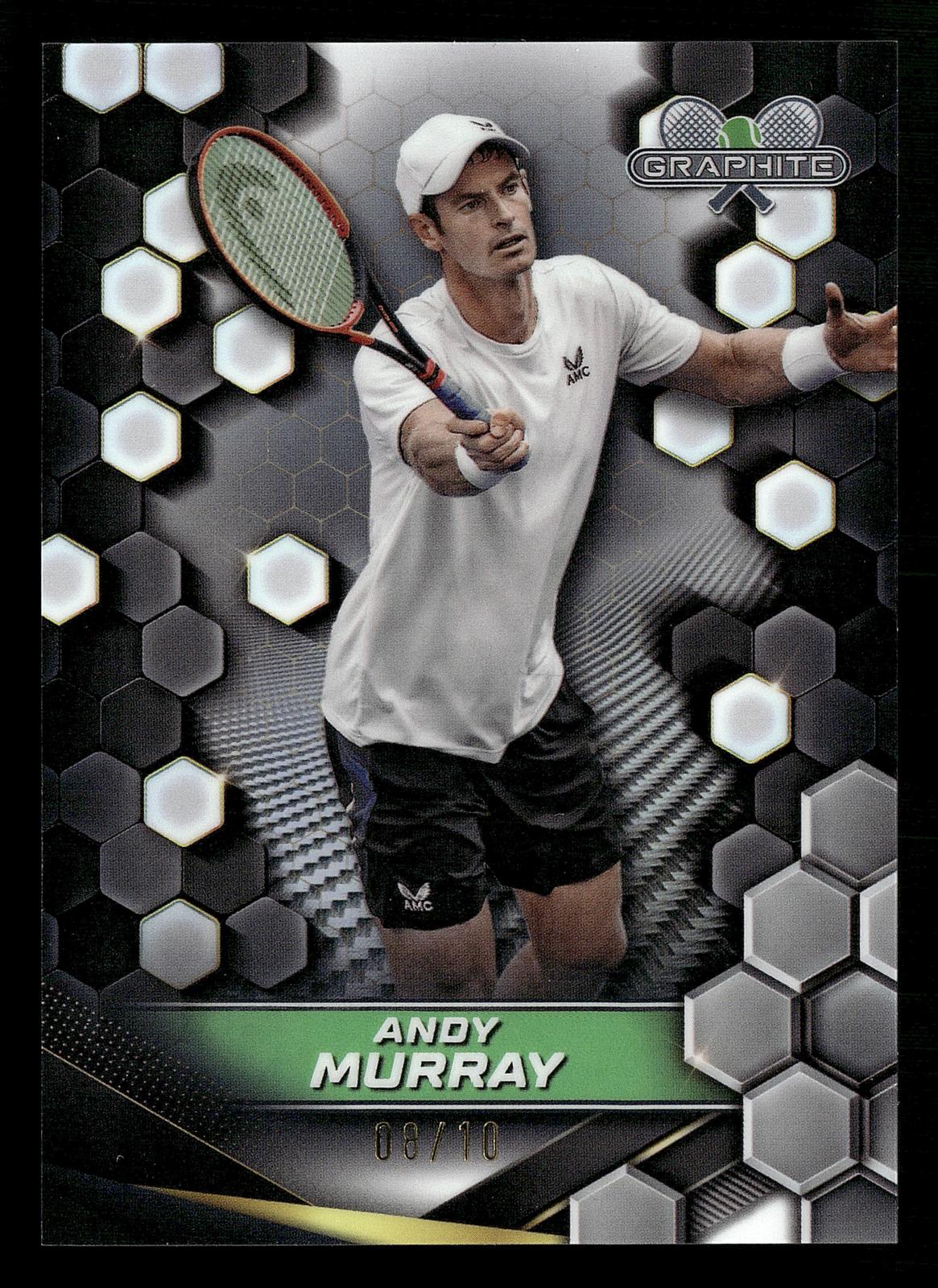 2024 Topps Graphite #19 Andy Murray White Refractor #/10