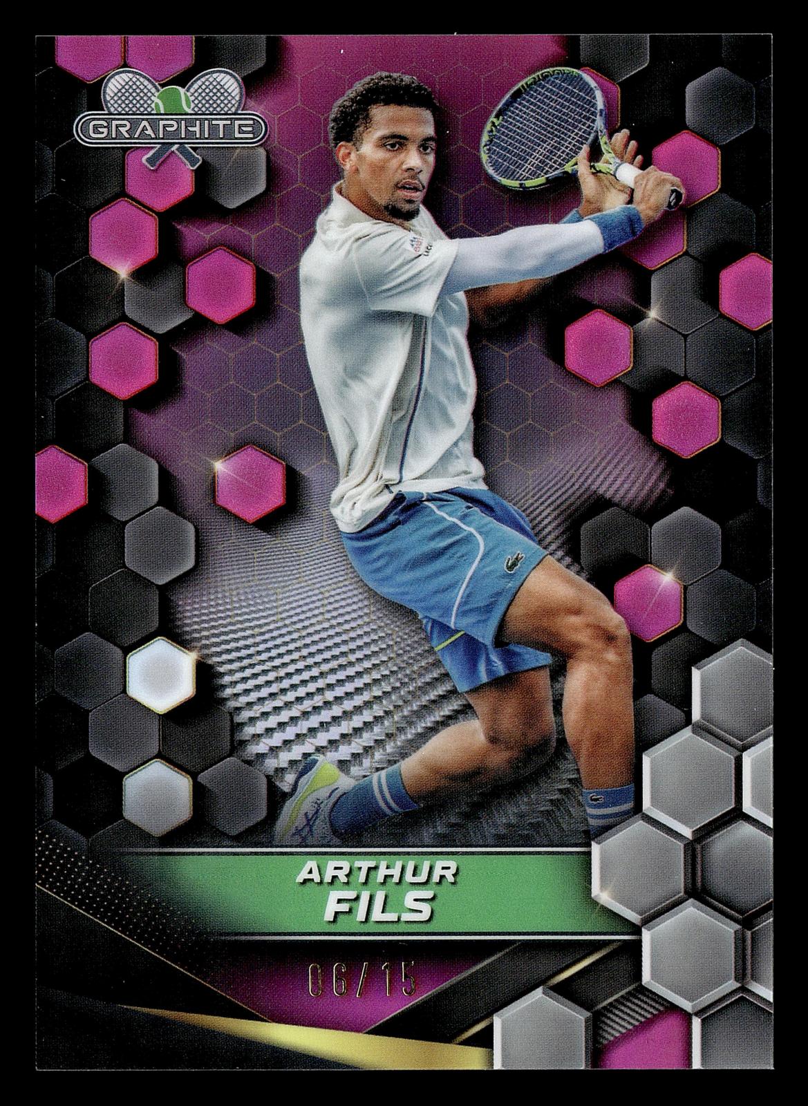 2024 Topps Graphite #108 Arthur Fils Pink Refractor #/15