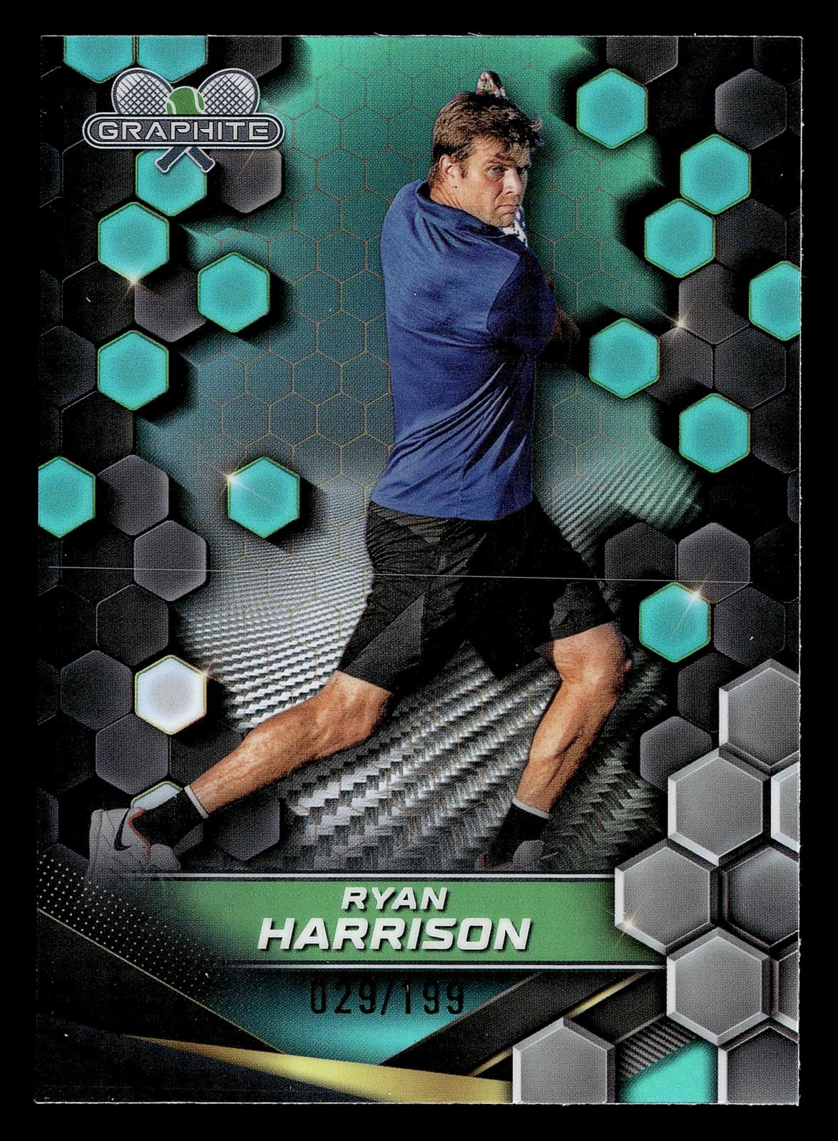 2024 Topps Graphite #172 Ryan Harrison Aqua Refractor #/199