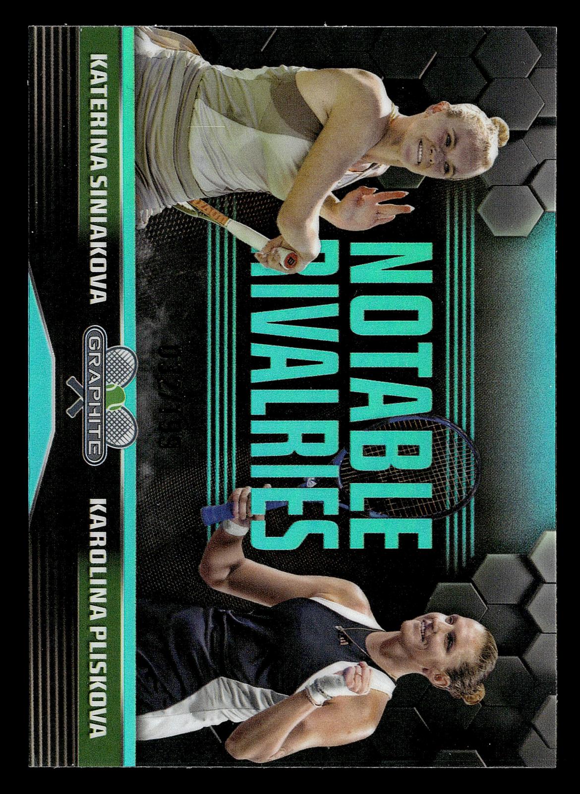 2024 Topps Graphite #NR-SP Karolina Pliskova/Katerina Siniakova Notable #/199